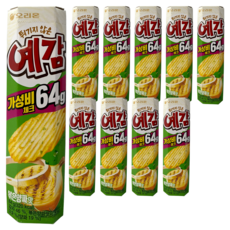오리온 예감 볶음양파 2p, 64g, 10개