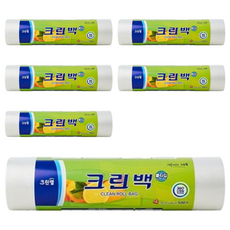 CLEANWRAP 滾筒塑膠袋, XL(45 x 35cm), 500個, 6捲