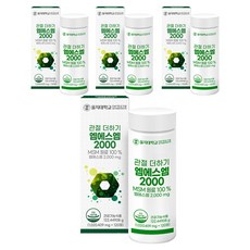 Eulji university Joint Plus MSM 2000補充錠 122.44908g, 120顆, 4個
