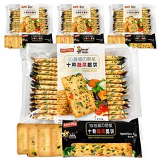 슈퍼비비가 크리스피 10가지 야채맛 비스킷, 288g, 4개