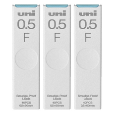 Uni 三菱 自動鉛筆芯 F ULS-05-40, 0.5mm, 120入