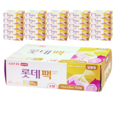 롯데이라이프 위생팩 알뜰형, 소(S), 100개입, 26개