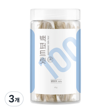 옥희독희 백퍼트릿 반려동물 동결건조 간식 열빙어, 80g, 3개