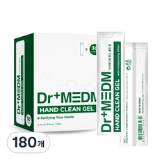닥터메디엠 일회용 휴대용 핸드 클린 겔 스틱, 180개