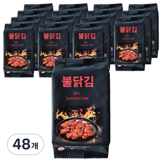 매콤한 밥도둑 불닭김, 5g, 48개