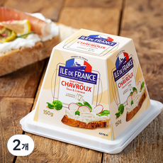 일드프랑스 샤브루 고트 치즈, 150g, 1개입, 2개