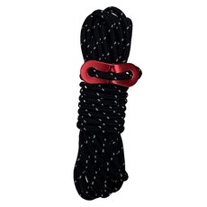 DM 야외 캠핑 조절 로프, 블랙