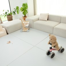 메튼 베이비 폴더매트 2단, 라이트그레이