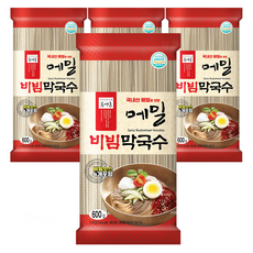 봉평촌 메밀 비빔 막국수, 600g, 4개
