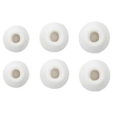 COMPLY TrueGrip Max AirPods Pro 1 / 2代專用耳塞套, 白色, 6個, COMPLY 泡棉耳塞套