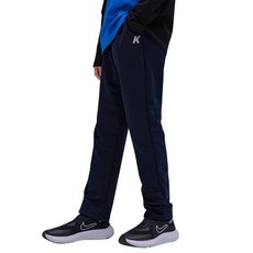 KISPO 孩童英文字母刺繡運動長褲