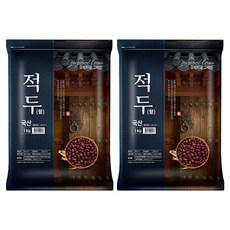 오리지널그레인 적두 팥, 1kg, 2개