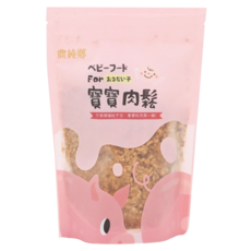 農純鄉 寶寶肉鬆 1歲以上且寶寶可順利咀嚼階段, 110g, 1包