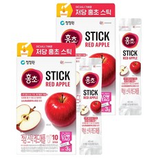 Hongcho 紅醋 紅蘋果低糖棒 10入, 2個, 400ml