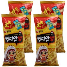 Indian Corn Snack 印地安玉米脆餅, 4包, 45g