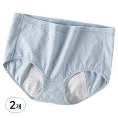 幸福夢想 便利防漏抗菌防水失禁安心褲 天空藍, 中型, 2個, 1枚入