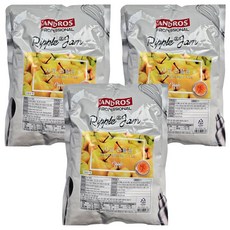 Andros 蘋果果醬, 1kg, 3個