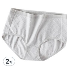 幸福夢想 便利防漏抗菌防水失禁安心內褲 淺灰色, 大型, 2個, 1枚入