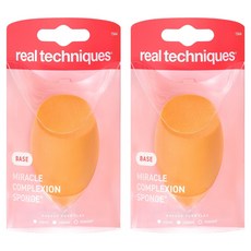 Real Techniques 奇蹟膚色海綿 91566, 2個, 單色