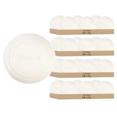 Tamsaa 保濕山羊乳肥皂 白色, 90g, 24個