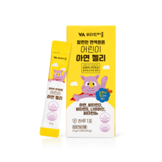 Vitamin Village 孩童用鋅果凍隨身包 15條入, 15條, 1盒