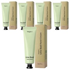 ARONYX Vegan-i Leumiang 護手霜 青檸羅勒, 50g, 5個