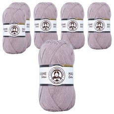 DIKTAS Madame Cotton棉質混紡毛線 2入, 25. 薰衣草粉, 6個