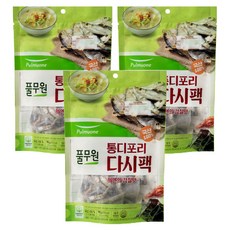 풀무원 통디포리 다시팩 5p, 90g, 3개