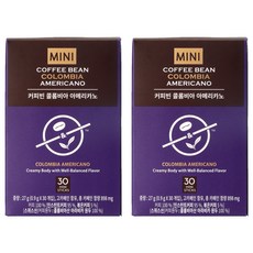 The Coffee Bean 哥倫比亞即溶美式咖啡隨身包, 0.9g, 30條, 2盒