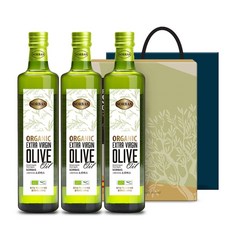 特級初榨橄欖油 500ml 3瓶+包裝禮盒, 1套