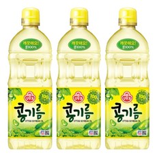 OTTOGI 不倒翁 大豆沙拉油, 500ml, 3瓶