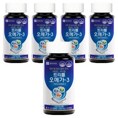 Chong Kun Dang 鍾根堂 Omega-3三效魚油膠囊, 60顆, 5罐