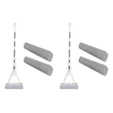 Locus 清潔拖把 浴室地板除水器 拖把 + 2個紙漿組, 2套