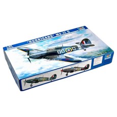 Trumpeter 1:24 영국 Hurricane Mk ⅡC 프라모델, 1개