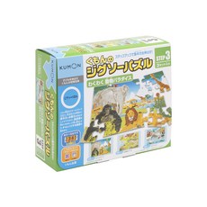 KUMON TOY 階段式益智拼圖 Step3 期待的動物樂園 1-5歲適用 Multicolor, 1盒 24 35 48