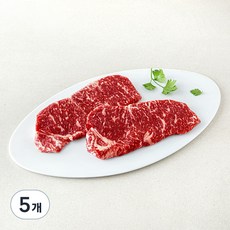 농협안심한우 1등급 채끝 구이용 (냉장), 200g, 5개