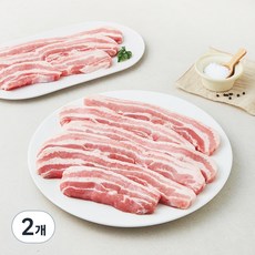 고급진 캐나다산 삼겹살 구이용 (냉장), 1kg, 2개