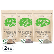 우리가스토리 페퍼민트유자콤부차 30p + 레몬콤부차 30p + 히비스커스석류콤부차 30p 세트, 2세트