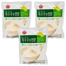 오뚜기 옥수수맛 전분, 300g, 3개