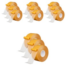 마르벨라 자국없는 초강력 만능접착 메쉬 양면 테이프 30mm x 5m, 투명실버, 12개