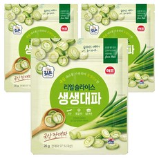 해표 리얼슬라이스 생생대파, 20g, 3개