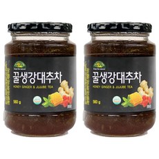 OrganicStory 꿀생강 대추차, 560g, 1개입, 2개