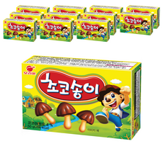 ORION 好麗友 蘑菇造型巧克力餅乾, 50g, 12盒