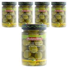 마다마올리바 그린 카스텔베트라노 올리브, 295g, 5개