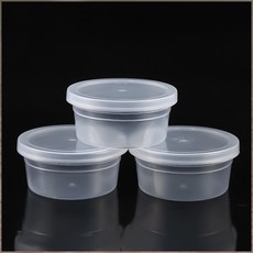 난리시스터즈 다회용 스크류 밀폐 슬라임 용기 AA, 20개, 단품