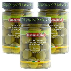 마다마올리바 그린 카스텔베트라노 올리브, 295g, 3개