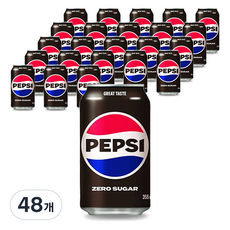 펩시 제로슈거, 355ml, 48개