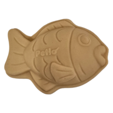 Petio 派地奧 狗狗日式點心發聲乳膠玩具, 鯛魚燒, 95 x 75mm, 雕魚燒, 1個