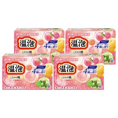 온포 탄산입욕제 복숭아, 4개, 800g