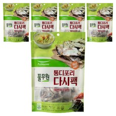 풀무원 통디포리 다시팩 5p, 90g, 5개